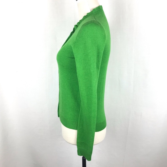 J. CREW FACTORY| Bling Button Ruffle Cardigan - Picture 2 of 8